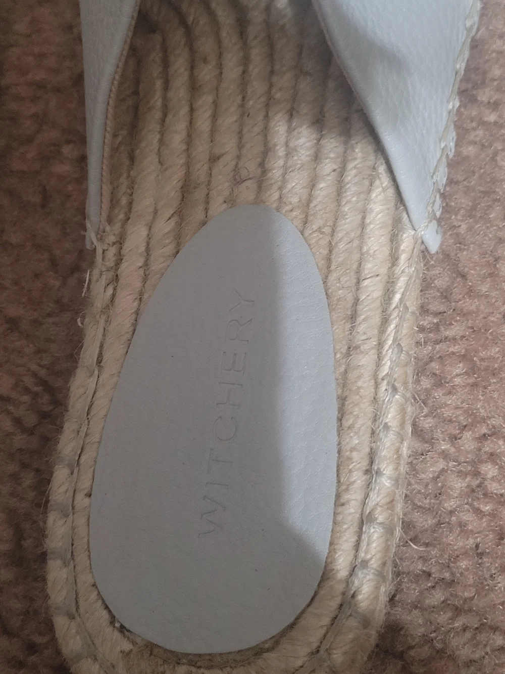 Silver Espadrilles